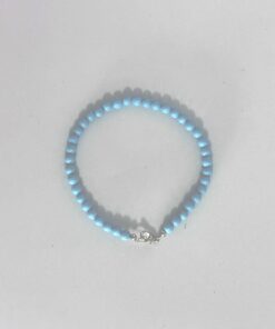 Bracciale Sottile in Pasta di Turchese da 4mm
