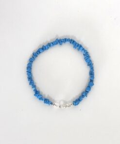 Bracciale Spezzato in Scaglie di Pasta di Turchese